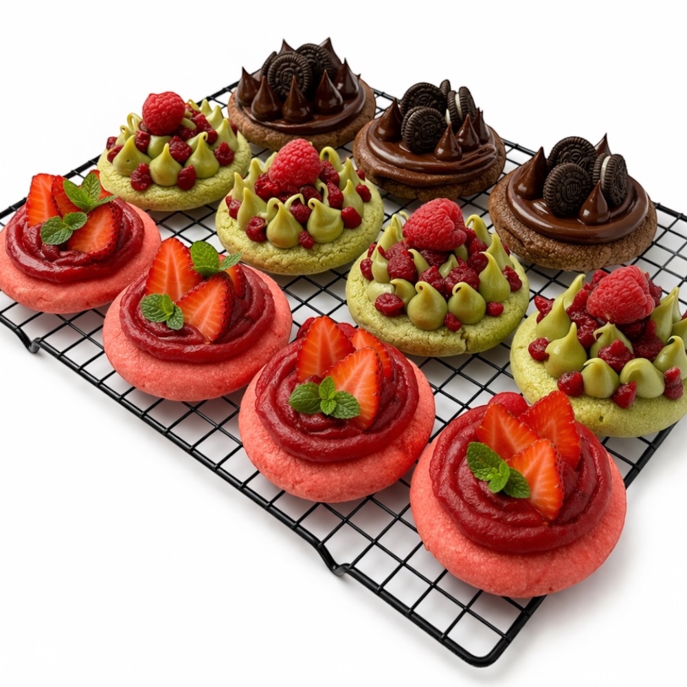 Assorted Gourmet Cookies Box (12 pcs)